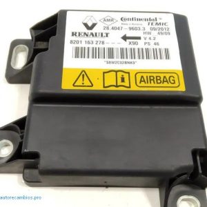 Centralita de airbag Dacia 8201163278 28404796033