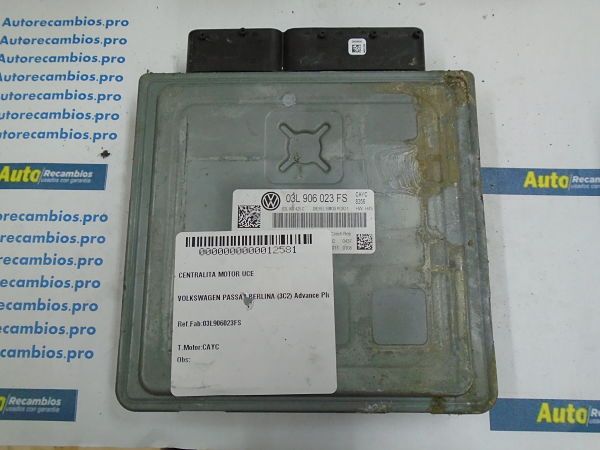 CENTRALITA MOTOR UCE VOLKSWAGEN PASSAT BERLINA 03L906023FS