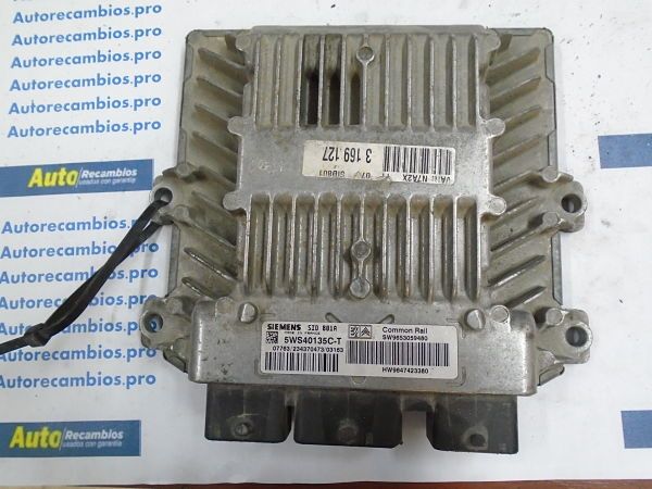 CENTRALITA MOTOR UCE CITROEN XSARA 5WS40135CT Hw9647423380 9647423380