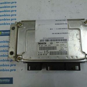CENTRALITA MOTOR UCE CITROEN SAXO 0261206246 9637838780