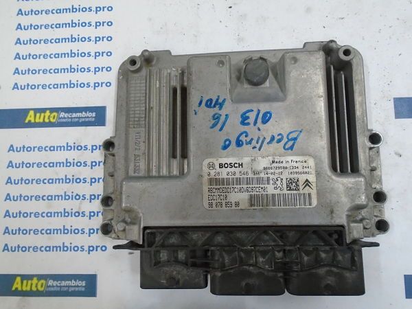 CENTRALITA MOTOR UCE CITROEN BERLINGO 0281030546 9807885980