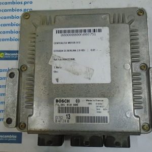 CENTRALITA MOTOR UCE CITROEN 9644721080 0281010808