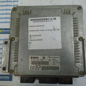CENTRALITA MOTOR UCE CITROEN 0281010996 9646774280