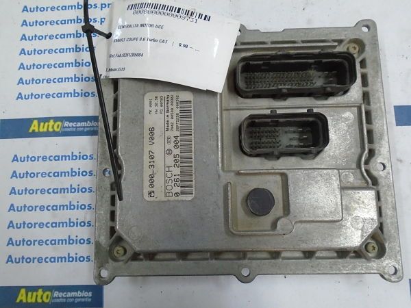 CENTRALITA MOTOR UCE SMART COUPE 0003107V006 0261205004