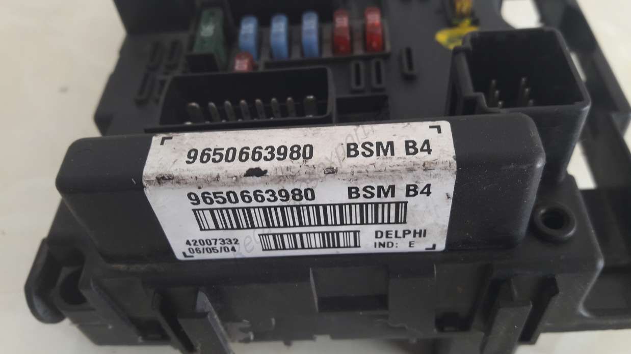 Grupo PSA Peugeot 307 Citroen C5 BSM B4 BSMB4 9650663980 DELPHI - Imagen 2