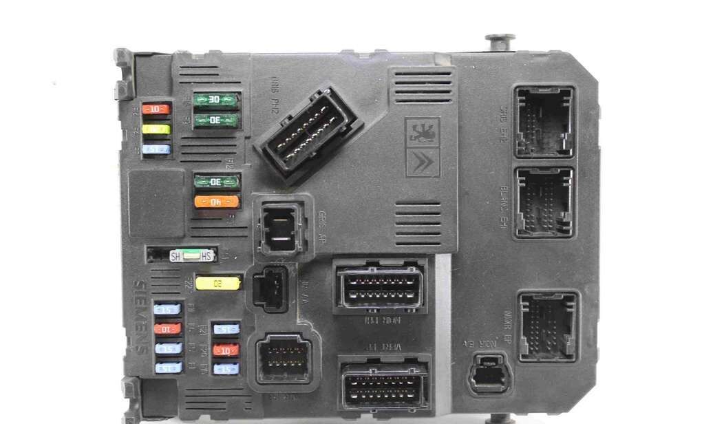 Caja de fusibles Peugeot 206 9652474780 Siemens S118085220C S118085220 C MG