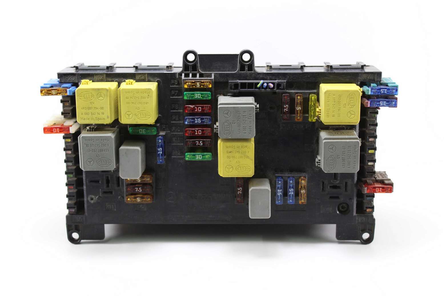 Caja de fusibles Mercedes W639 6395450201 639 545 02 01 Temic 356164 Q6 - Imagen 2
