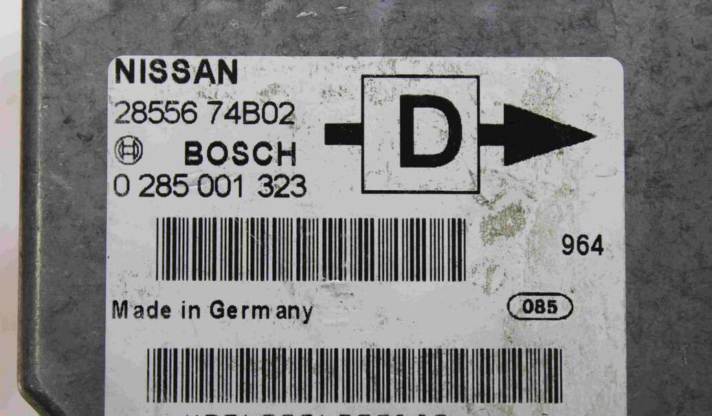 Centralita de airbag Nissan Micra 2855674B02 28556 74B02 Bosch 0285001323 0 285 001 323 D - Imagen 2