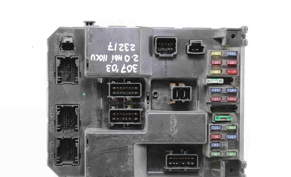 Caja de fusibles Citroen Peugeot 9650217280 0R VALEO BSI J03-00