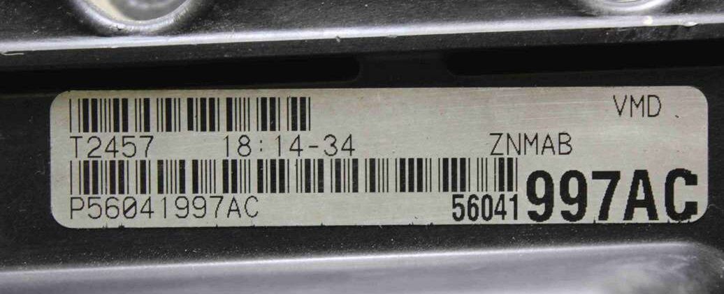Caja de fusibles Jeep Grand Cherokee ZNMAB P56041997AC 56041997AC 56041997 56041 997AC - Imagen 2