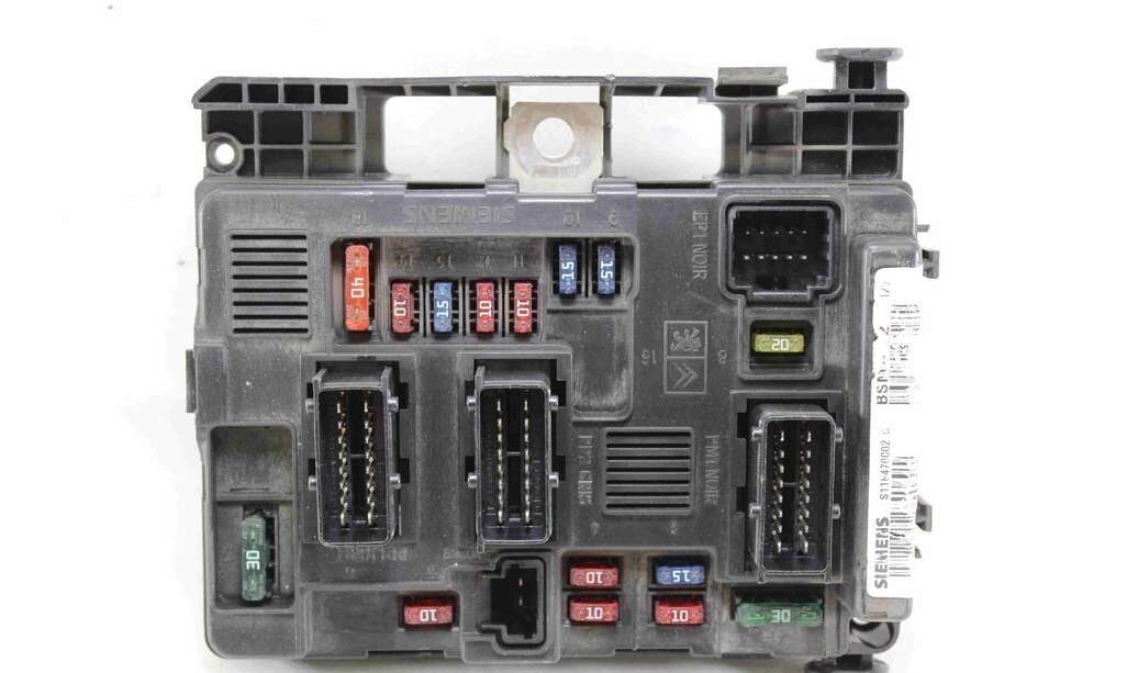 Caja de fusibles Peugeot Citroen Siemens 964349898000 9643498980-00