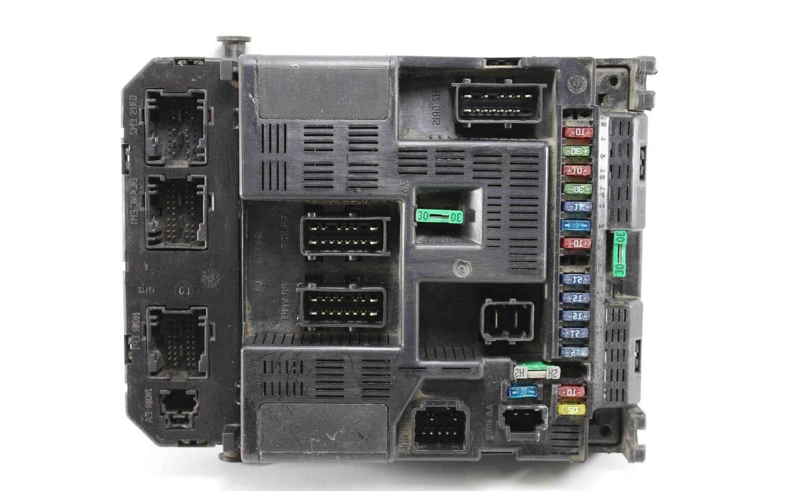 Caja de fusibles Peugeot 307 9649510680 9636760580F 9636760580 F Valeo BSI G0X-00