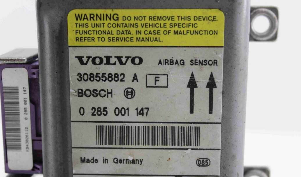 Centralita de airbag Volvo V40 S40 30855882A 30855882 A Bosch 0285001147 0 285 001 147 - Imagen 2