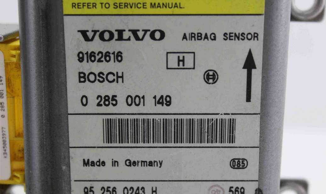 Centralita de airbag Volvo 940 9162616 Bosch 0285001149 0 285 001 149 - Imagen 2