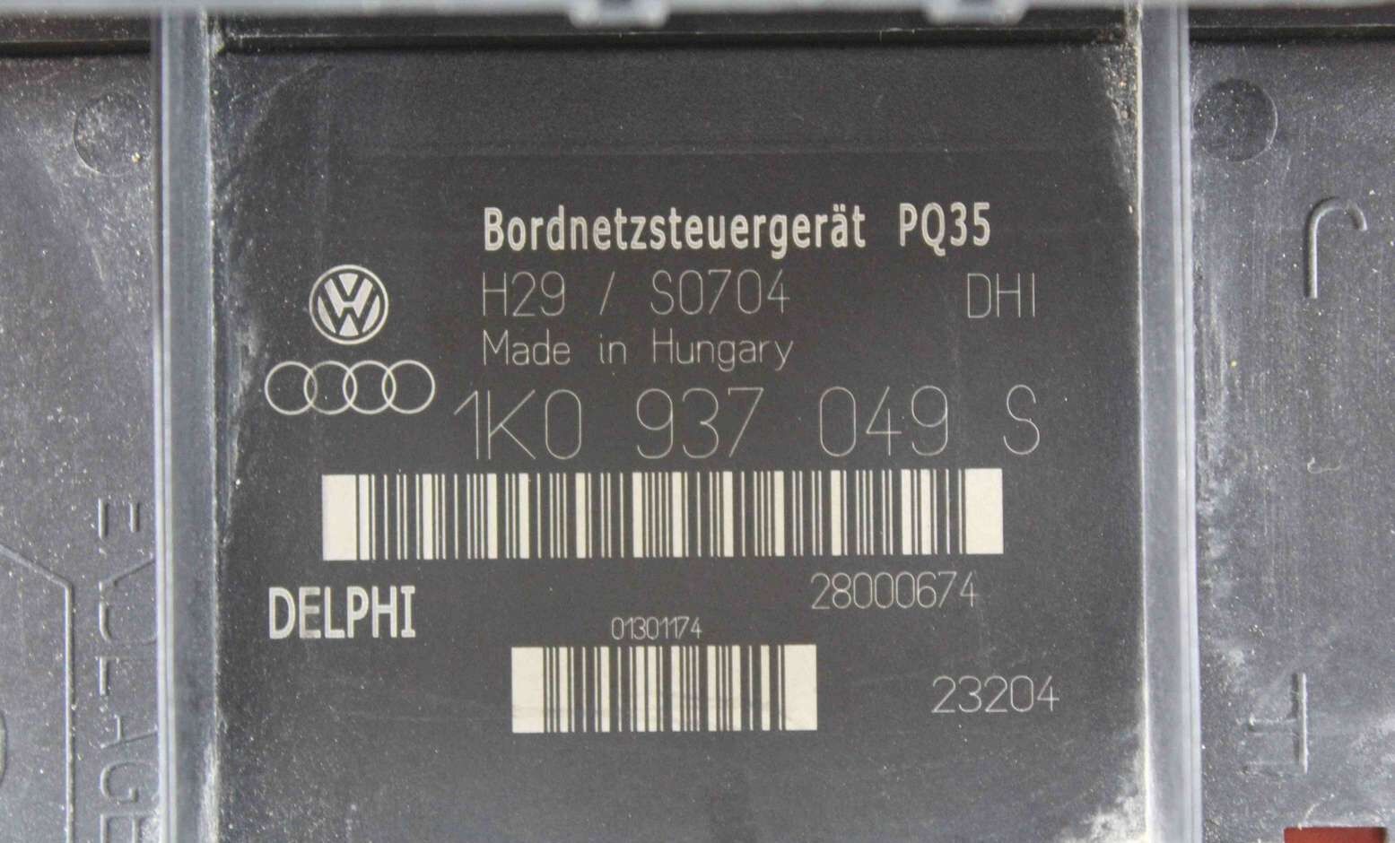 Caja de fusibles VW Golf Caddy Aleta Touran 1K0937049S 1K0 937 049 S 1K0937049S HM20239103 Delphi - Imagen 2