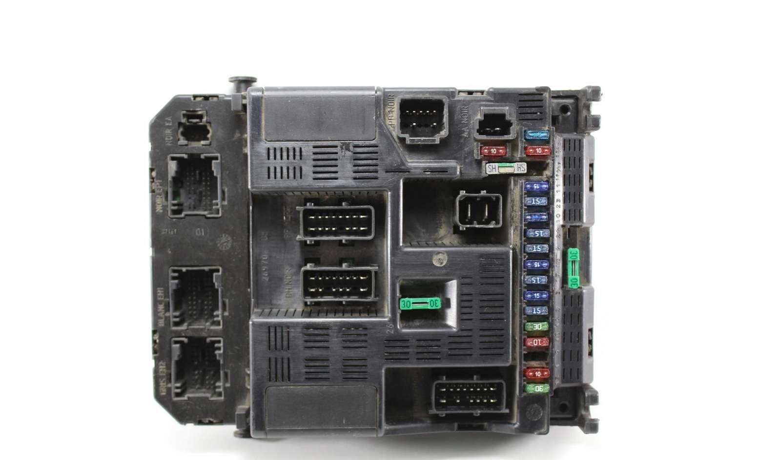 Caja de fusibles Peugeot 307 9636760580F 9636760580 F 9644098280 Valeo BSI G0X-00