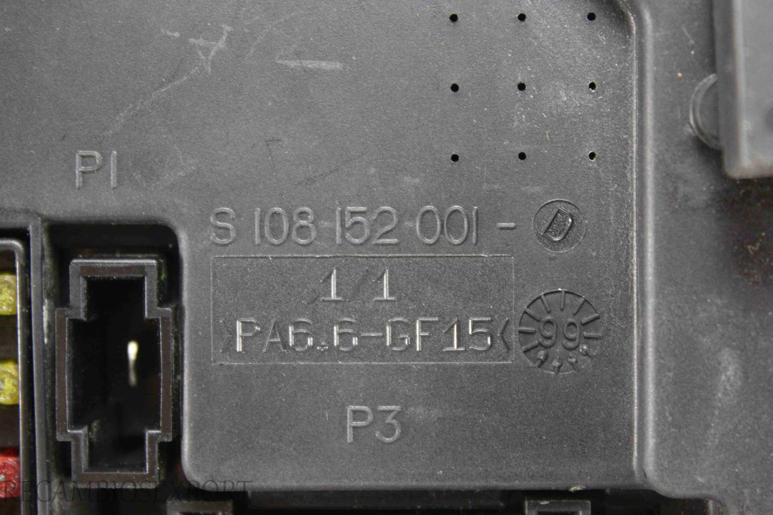 Caja de fusibles Volkswagen Sharan 7M0962258M Siemens S108145500A S108145500 A S108152001D S 108 152 001-D - Imagen 2