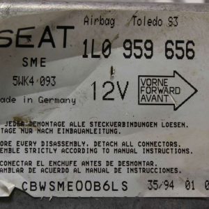 Centralita de airbag Seat Toledo Ibiza 1L0959656 1L0 959 656 Siemens 5WK4093 5WK4 093