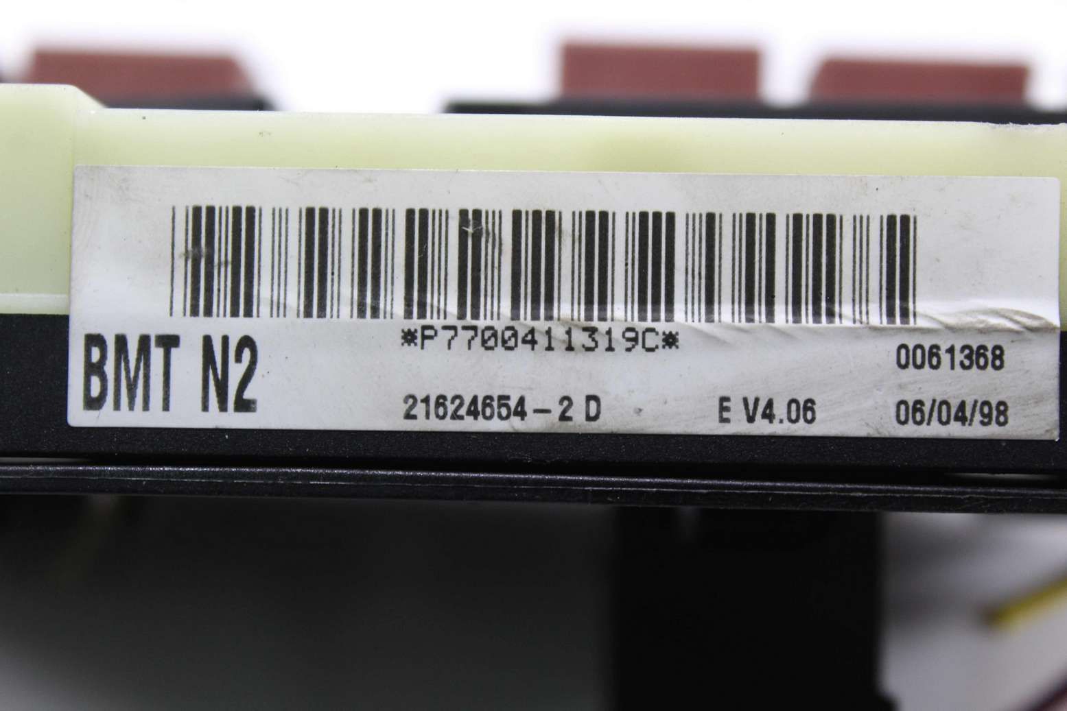 Caja de fusibles Renault Clio 7700415565B 7700415565 B P7700411319C BMTN2 BMT N2 216246542D 21624654 2 D - Imagen 3