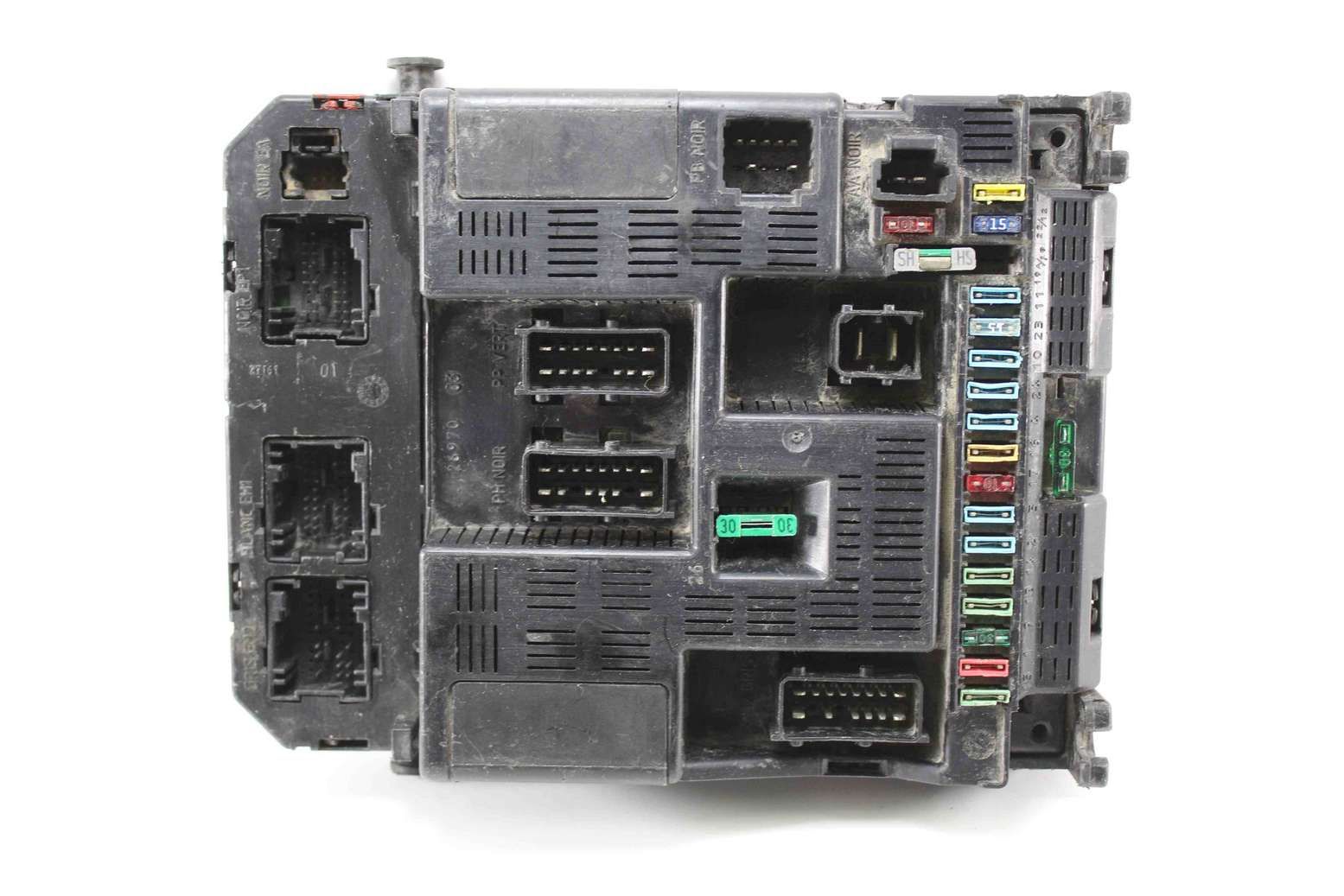 Caja de fusibles Peugeot 307 9641079780 9636760580C 9636760580 C Valeo 00024455