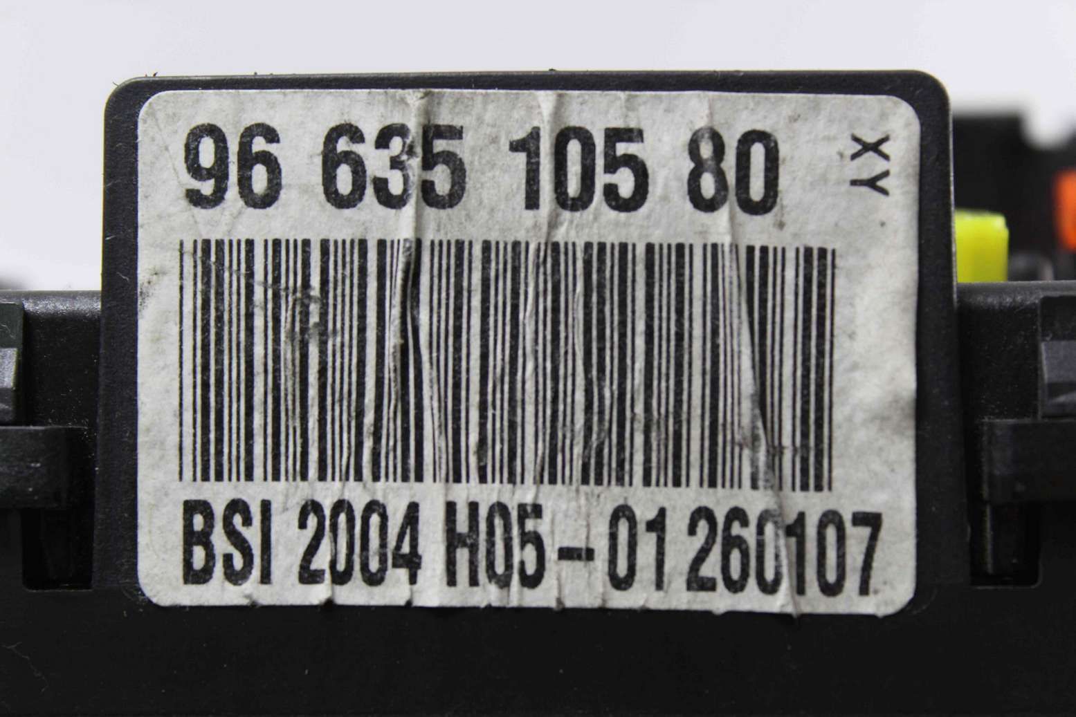 Caja de fusibles Peugeot 307 Citroen C5 9663510580 96 635 105 80 01260107 - Imagen 2