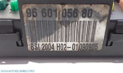 BSI Caja de fusibles Peugeot Citroen 9660105680 96 601 056 80