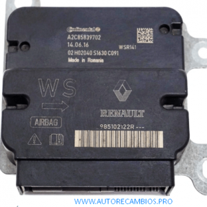 CENTRALITA AIRBAG DACIA SONDERO 1.5 DIESEL 985102122R A2C85839702