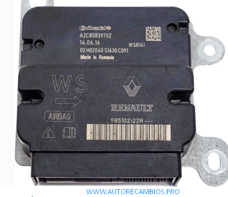 CENTRALITA AIRBAG DACIA SONDERO 1.5 DIESEL 985102122R A2C85839702