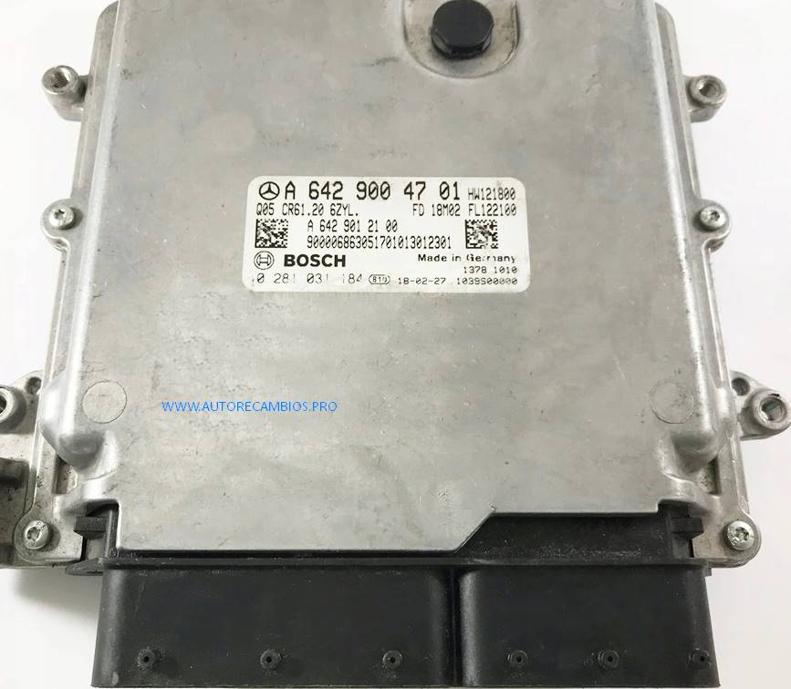 Centralita motor, MERCEDES, W166, A6429004701, 0281031184