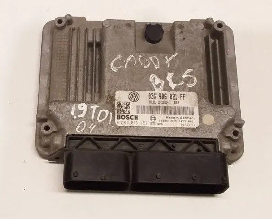 VOLKSWAGEN CADDY UNIDAD DE CONTROL/MÓDULO DEL MOTOR 03G906021FF 0281013157