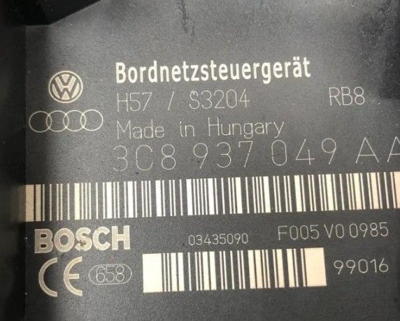 VOLKSWAGEN PASSAT B6 MÓDULO DE CONFORT/CONVENIENCIA 3C8937049AA