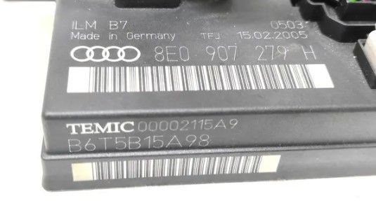 AUDI A4 S4 B7 8E 8H MÓDULO DE CONFORT/CONVENIENCIA 8E0907279H