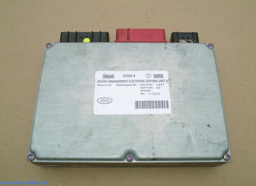 LAND ROVER RANGE ROVER P38A UNIDAD DE CONTROL/MÓDULO DEL MOTOR 80695A ERR6645
