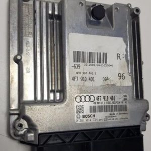 AUDI A6 S6 C6 4F UNIDAD DE CONTROL/MÓDULO DEL MOTOR 4F7910401 4F0907401E 0281014724