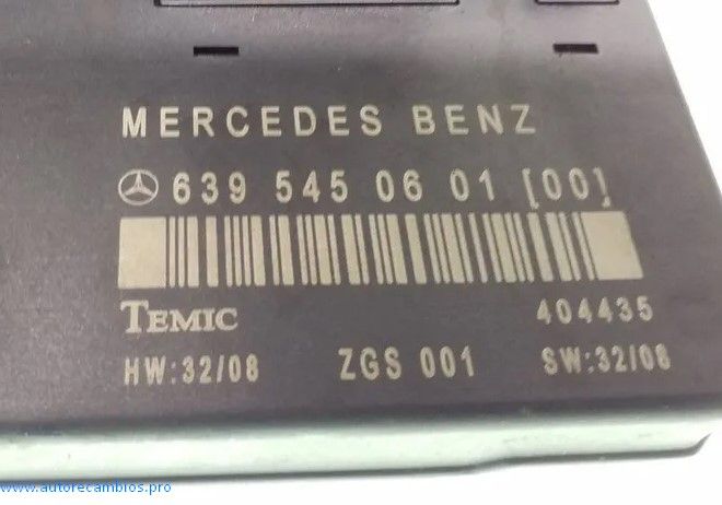 MERCEDES-BENZ VITO VIANO CAJA RELES FUSIBLE A6395450101 6395450601 - Imagen 2