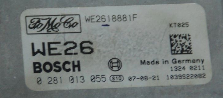 FORD RANGER UNIDAD DE CONTROL/MÓDULO DEL MOTOR 0281013055 WE2618881F