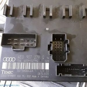 Caja RELES fusibles MODULO AUDI 4E0907279Q