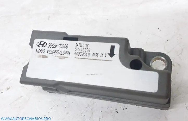 HYUNDAI SONATA SENSOR IMPACTO/ACCIDENTE PARA ACTIVAR AIRBAG 959203D000 5WK43096