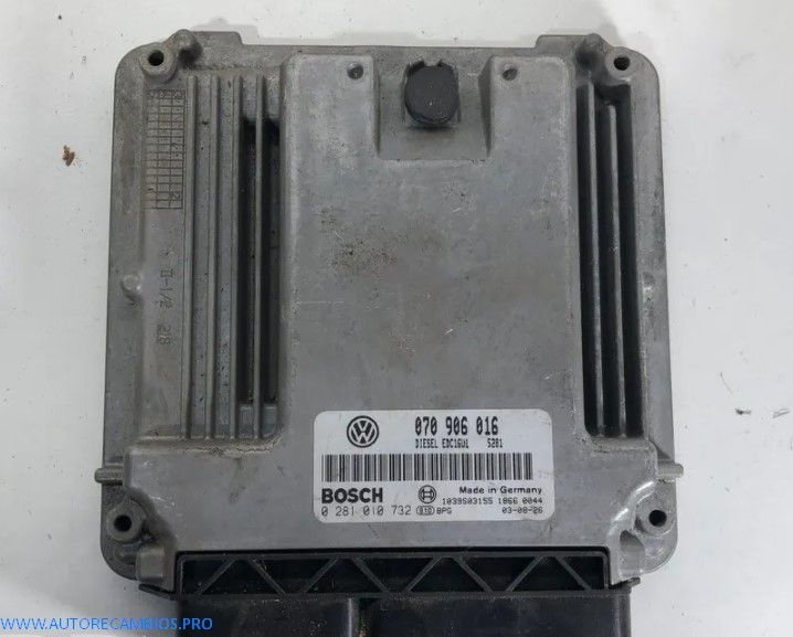 CENTRALITA MOTOR VOLKSWAGEN TRANSPORTER - CARAVELLE T5 070906016 0281010732