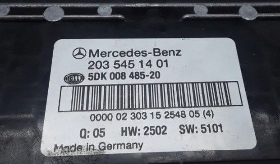 MERCEDES-BENZ C W203 MÓDULO DE CONFORT 2035451401 2035451401 5DK00848520 - Imagen 2