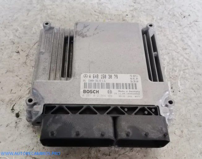 MERCEDES-BENZ E W211 CENTRALITA MOTOR A6481503079 0281012364