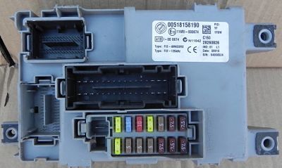 00518158190, CAJA RELE FUSIBLE, FIAT DOBLO