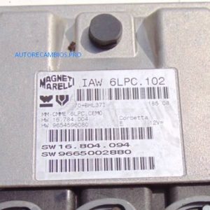 102 9665002880, 9654596080, PEUGUEOT, CENTRALITA MOTOR