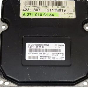 MERCEDES-BENZ E W211 CENTRALITA MOTOR A2711532791 A2710106144