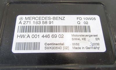 MERCEDES-BENZ CLC CENTRALITA MOTOR A2711535891 A2710108747 - Imagen 3