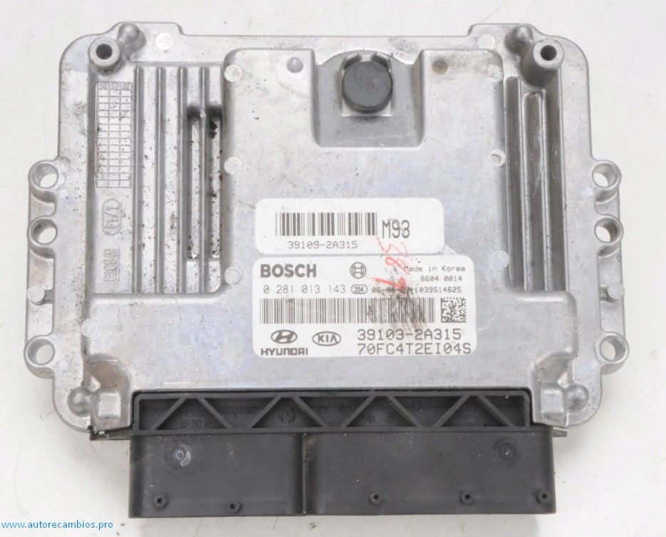 Centralita del motor Hyundai Matrix 391032A315 0281013143
