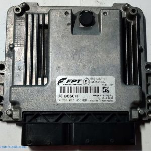 Centralita del motor IVECO DAILY 0281017455 FPT 5801352711 10R036332