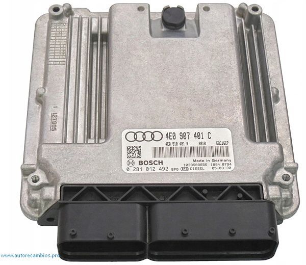 Centralita motor audi a8 3.0 tdi quattro l 2002 211263 4e0907401c