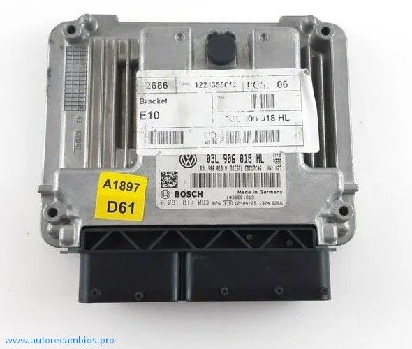 CENTRALITA MOTOR UCE SEAT ALHAMBRA 03L906018HL 03L906018M 0281017093