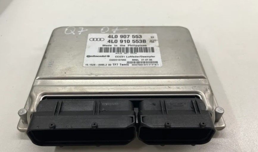 AUDI Q7 4L UNIDAD DE CONTROL/MÓDULO DE LA SUSPENSIÓN 4LO907553 4LO910553B